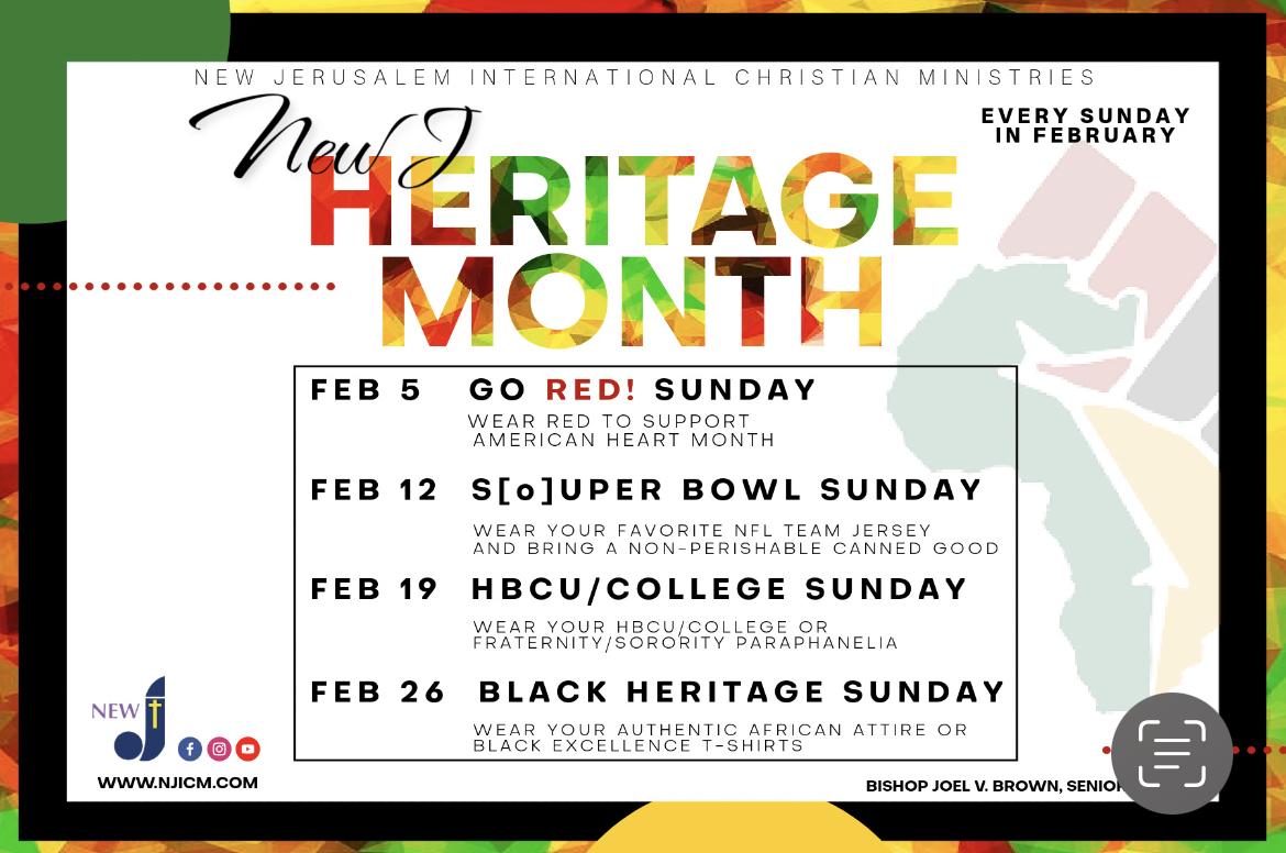 Month of February Themes!