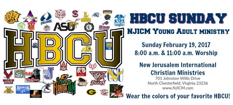 HBCU Sunday at NJICM