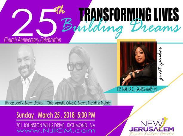 25th Anniversary Services
