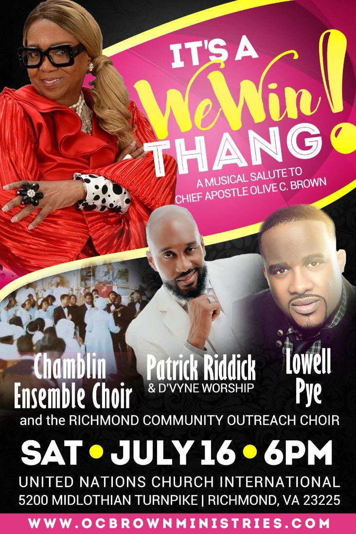 Musical Salute to Chief Apostle Olive Brown