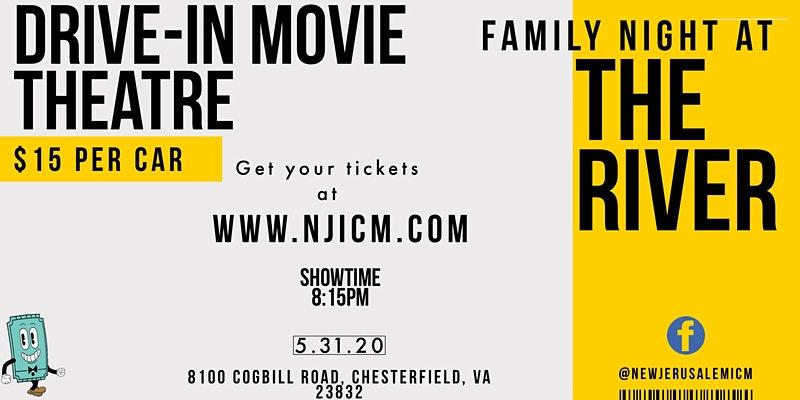 Sunday, May 31st Drive In Movie! 